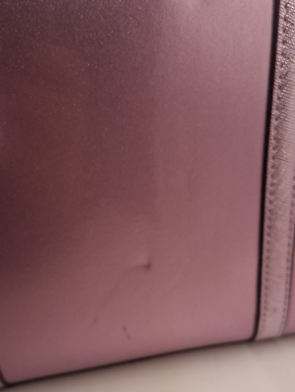 kate spade Metallic Lavender-Pink Mini Tote with Card Holder - Picture 7 of 14